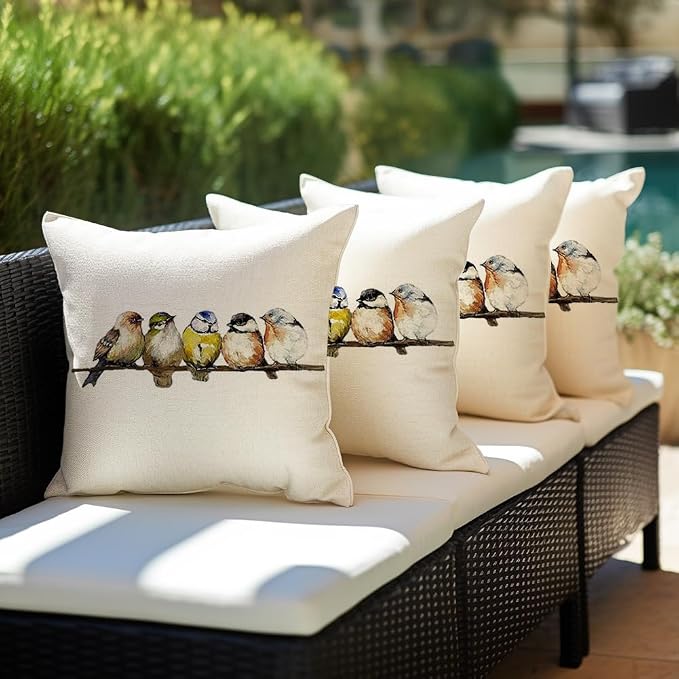 RABUSOFA Spring Summer Pillows Decorative Throw Pillows 20x20, Large Outdoor - Image 5