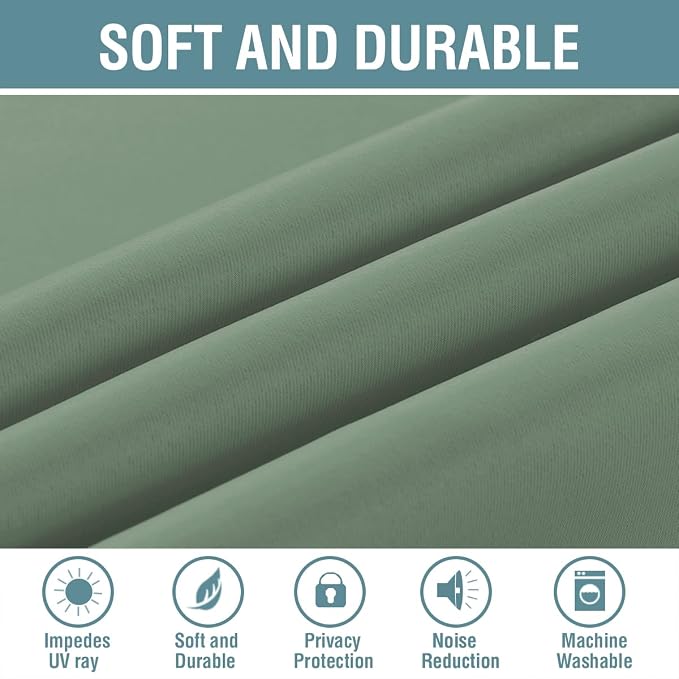 H.VERSAILTEX Blackout Curtain for Bedroom Thermal Insulated Window Treatment - Image 4