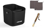 MHW-3BOMBER Espresso Knock Box, 1.2L(15 Cups) Coffee Knock Box with Clean Set and Removable Knock Bar for Espresso Puck, Coffee Ground, Durable Espresso Accessories, CS7091-OS