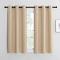 NICETOWN Room Darkening Draperies Window Curtain Panels, Thermal Insulated by NICETOWN
