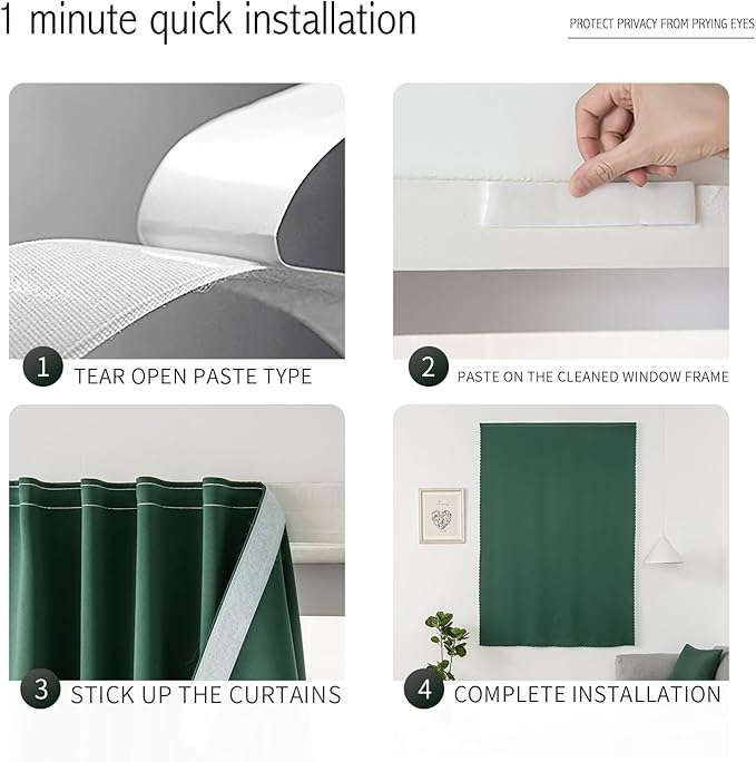 Instant Blackout Window Curtain - Image 4