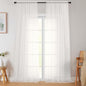 Extra Long Sheer Ivory Curtains by WelvetBLK