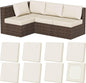 8Pcs Outdoor Cushion Covers, Stretch Patio Furniture Couch Chair Slipcovers | by VORSHAPE