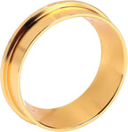 58MM Coffee Dosing Funnel, 304 Stainless Steel Coffee Dosing Ring, Universal Coffee Dosing Ring Replacement for Home Coffee Machine Tools, Gold