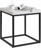 CENSI 18-Inch Marble Accent End Table/Side Table by CENSIFURNITURE