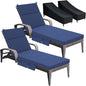 Patelai 2 Set Outdoor Chaise Lounge Cushions by Patelai