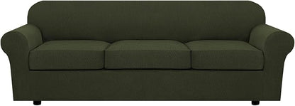 H.VERSAILTEX 4 Piece Stretch Sofa Covers by HVERSAILTEX