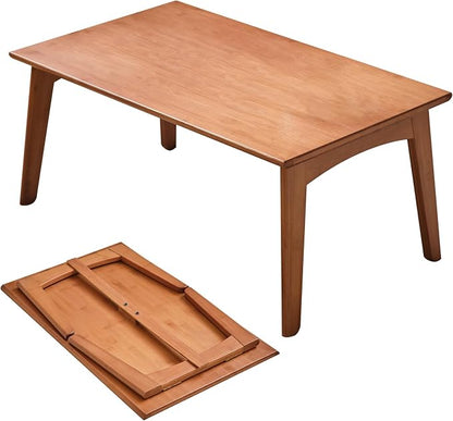JIKUGO Bamboo Folding Coffee Table, No Assembly Required, Japanese Floor Table - Image 7