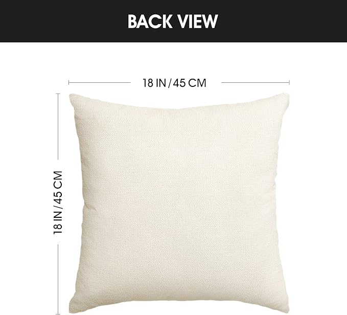 AVOIN colorlife Bless Our Home Farmhouse Eucalyptus Leaves Throw Pillow Covers - Image 6