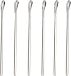 Stainless Steel Coffee Stirrers Spoons 6 Pieces Ice Tea Long Spoons Drink Stir Sticks Spoon for Bar Coffee Cocktail…