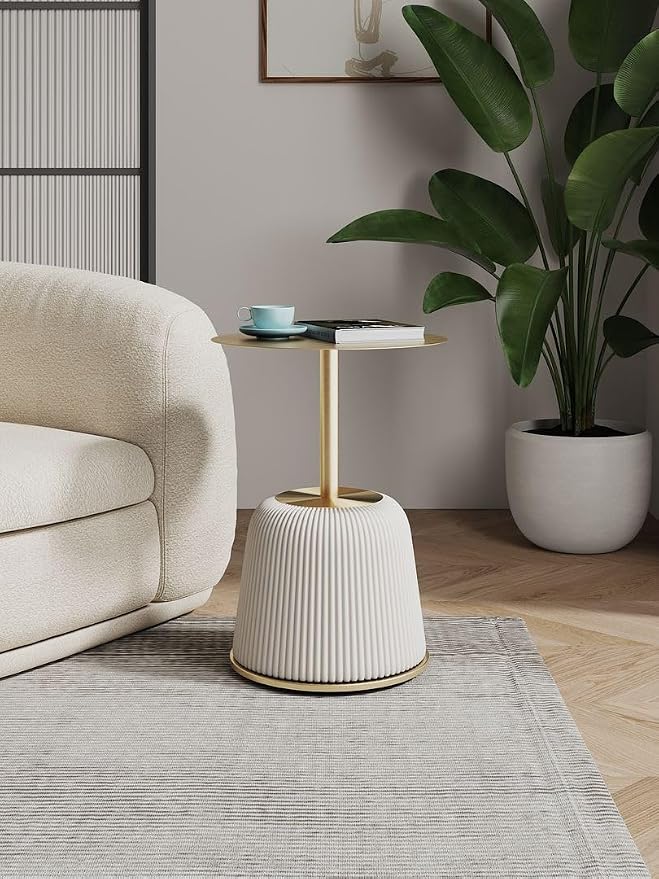 Manhattan Comfort Anderson Modern 15.75" Round End Tables 1.0 - Image 2