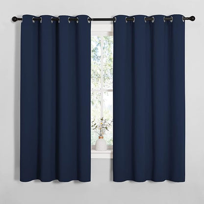 NICETOWN Blackout Draperies Curtains, All Season Thermal Insulated Solid by NICETOWN