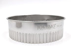 11 Piece Graduated Sizes Fluted Edge Round Pastry/Cookie Cutter Set Heavy Duty 18/8 304 Stainless Steel – Metal Engrave Size –Tin Storage Box for Scones, Pastries, Baking, Desserts, Muffins,