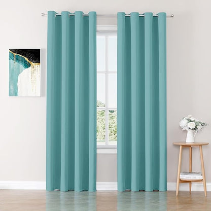 ChrisDowa Blackout Curtains for Bedroom and Living Room 90 Inches Long | 2 by ChrisDowa