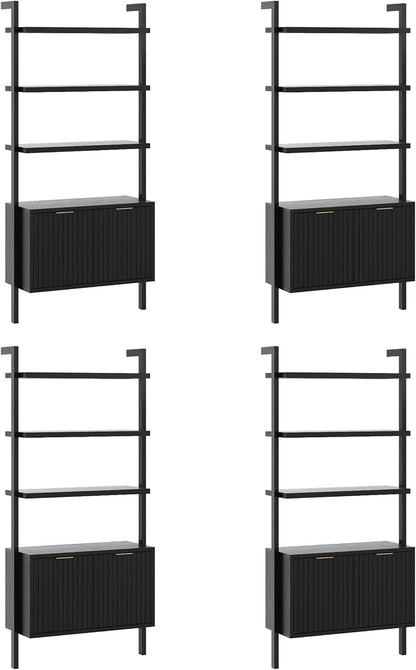 Nathan James Jasper 3-Shelf Solid Wood Boho Bookshelf, Wall Mounted Bookshelf - Image 7