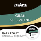 Lavazza Gran Selezione Single-Serve Coffee K-Cup® Pods for Keurig® Brewer, Dark Roast, 10 Count Box, (Pack Of 6) 100% Arabica, Rainforest Alliance Certified 100% sustainably grown, Value Pack