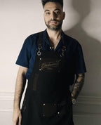 Men and Women Apron for Kitchen, Gardening, Artist, Chef, Work | Canvas, Waterproof, Adjustable Straps Unisex