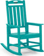 Outdoor Adirondack Rocking Chairs All-Weather HDPE Patio Rocker Chair by ABCPATIO