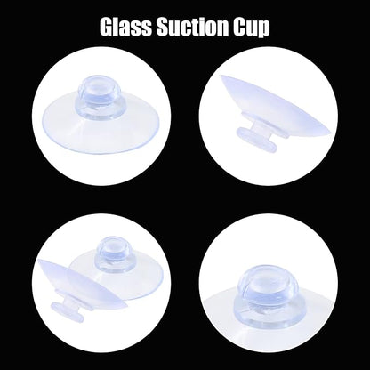 10 Pack Glass Table Suction Cups - 30mm Rubber Suckers - Image 3