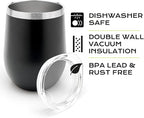 BALIBETOV 5 pcs large Yerba Mate Cup and Bombilla Kit, Includes one 12 oz Yerba Mate Gourd with Lid, Two Bombillas Mate Straw and one cleaning brush | Stainless steel | Double Walled