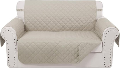 Reversible Loveseat Couch Sofa Covers, Friendly Furniture Protector by LuxshareHome