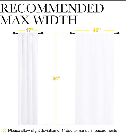 NICETOWN Kitchen Window Curtain Panels - Image 7