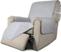 Easy-Going Reversible Couch Cover, Recliner 19 in, Light Gray/Light Gray | by Easy-Going