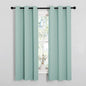 NICETOWN Kitchen Curtain Panels Blackout Draperies, Thermal Insulated Solid by NICETOWN