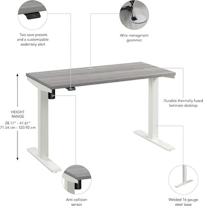 Bush Business Furniture 48-inch Electric Height Adjustable Standing Desk - Image 3