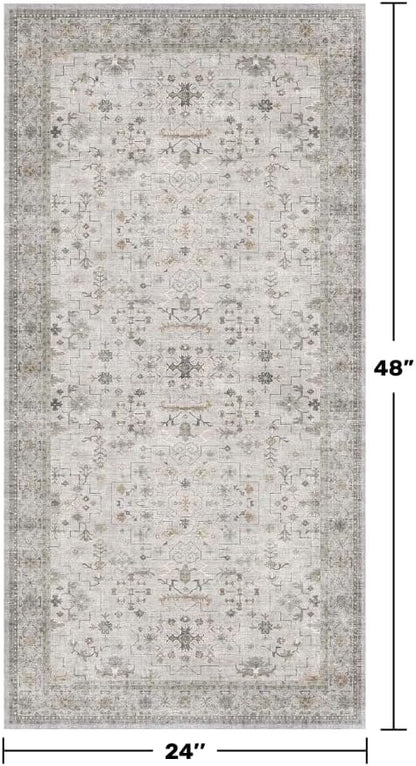 Boho Bathroom Rug 2x4 - Image 2