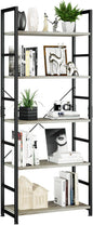 NUMENN 5 Tier Bookshelf, Tall Bookcase Shelf Storage Organizer, Modern Book by NUMENN