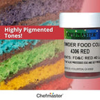 Chefmaster Yellow Dry Powder Candy Color | Vibrant Shades | Chocolate, Macarons, Fondant | Decorating | Professional-Grade Dye | Easy-to-Use | Manufactured in USA | 3 grams