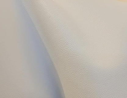 NAT Leathers White Soft Faux Leather Fabric Sheet PU Sold by The Yard Synthetic - Image 4