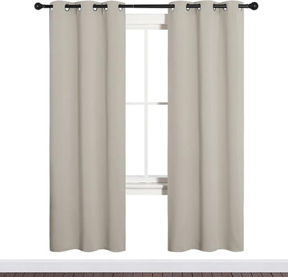 NICETOWN Blackout Curtains for Bedroom, 72 inches Long Curtains & Drapes for - Image 2
