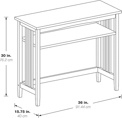 OSP Home Furnishings Sierra 36-Inch Sofa Table - Image 3