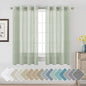 H.VERSAILTEX Linen Curtains Natural Linen Blended Curtain Panels by HVERSAILTEX
