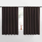 NICETOWN Blackout Curtains for Bedroom, Toffee Brown, 1 Pair, 62 by 63-inch by NICETOWN