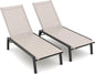 Patio Chaise Lounge Set of 2 by FHVIT