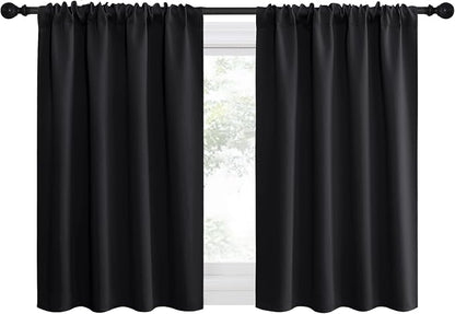 NICETOWN Halloween Kitchen Window Curtains Over Sink, Energy Smart Decoration - Image 2