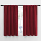 NICETOWN Burgundy Curtains Blackout Drape Panels by NICETOWN