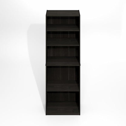 Furinno Jaya Simply Book Shelf, 5-Tier Bookshelf, Bookcase - Image 6