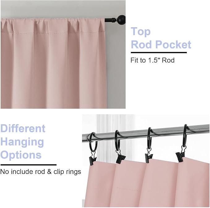 Simplebrand Blackout Extra 10ft Curtains - Image 4