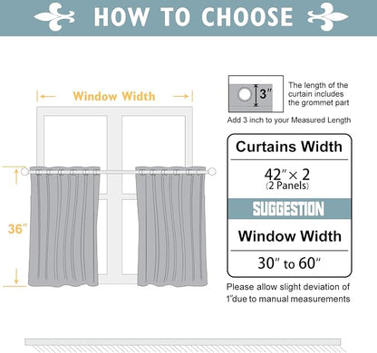 ChrisDowa Small Blackout Curtains - Image 6