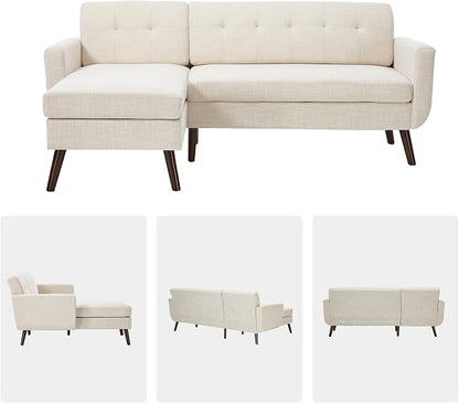 Kingfun L Shaped Couch, Sectional Couches, 3 Seater Sofas - Image 9