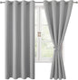 Blackout Curtains for Bedroom, 52 x 63 Inches Length, Window Curtains for by Hiasan