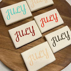 Alphabet Letter Stencils for Cookies Decorating - 16 Pack Letters Numbers Stencil Templates for Cakes Coffee Baking, Reusable Cursive Cookie Stencils for Wood Crafts Painting & Cake Coffee Airbrushing