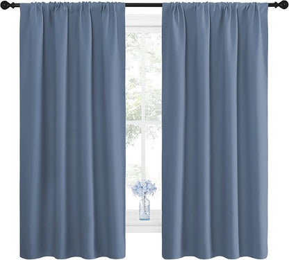 NICETOWN Blackout Curtains for Living Curtains, Triple Weave Home Decoration - Image 2