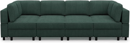 Belffin 114.2" 8 Seats Modular Sectional Sofa - Image 9
