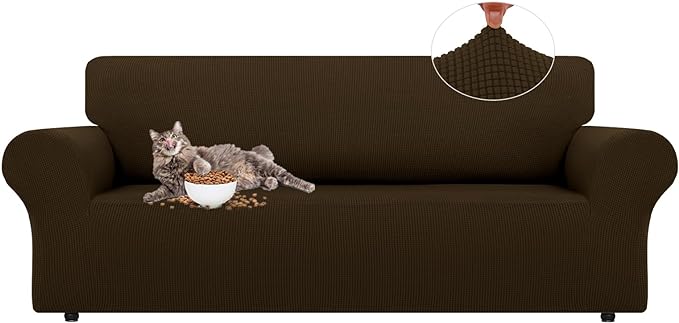 LURKA Stretch Sofa Slipcovers 1 Piece Couch Covers by LURKA