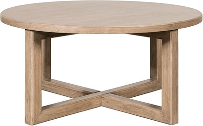 Liberty Furniture Proximity Place Living Room Round Cocktail Table Transitional - Image 2